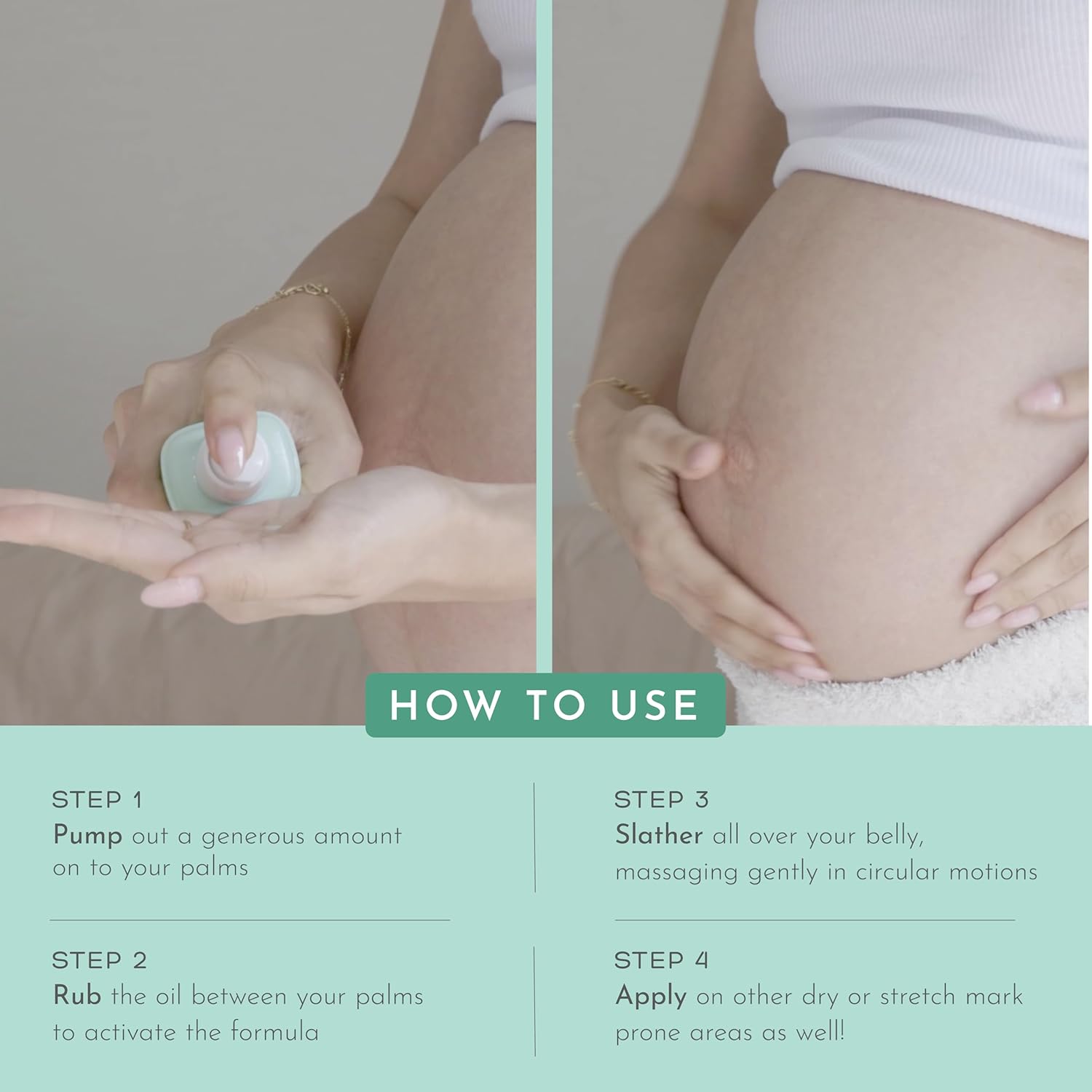 Orimii Belly Treatment Elixir Body Oil Stretch Marks Pregnancy Safe 100ml 0.22lb