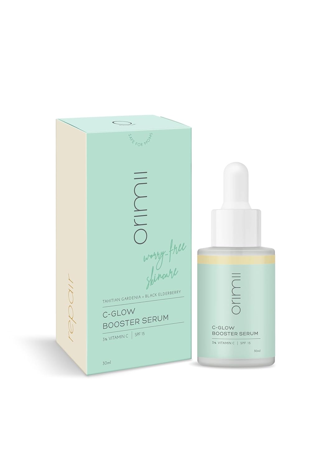 Orimii C-Glow Booster Serum 3% Vitamin C SPF 15 Pregnancy Safe 30ml