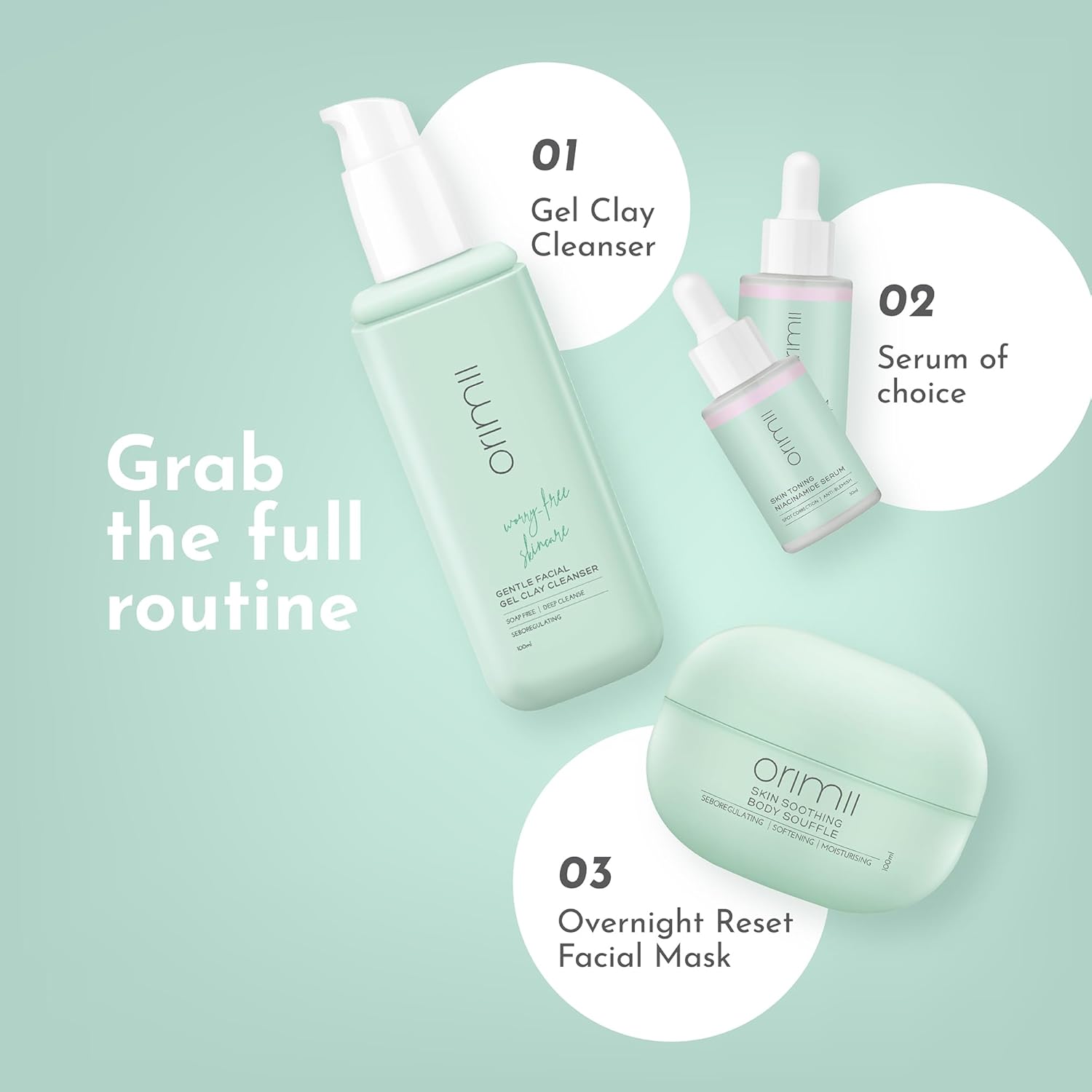 Orimii Sleeping Face Mask Overnight Skin Repair Pregnancy Safe 100ml