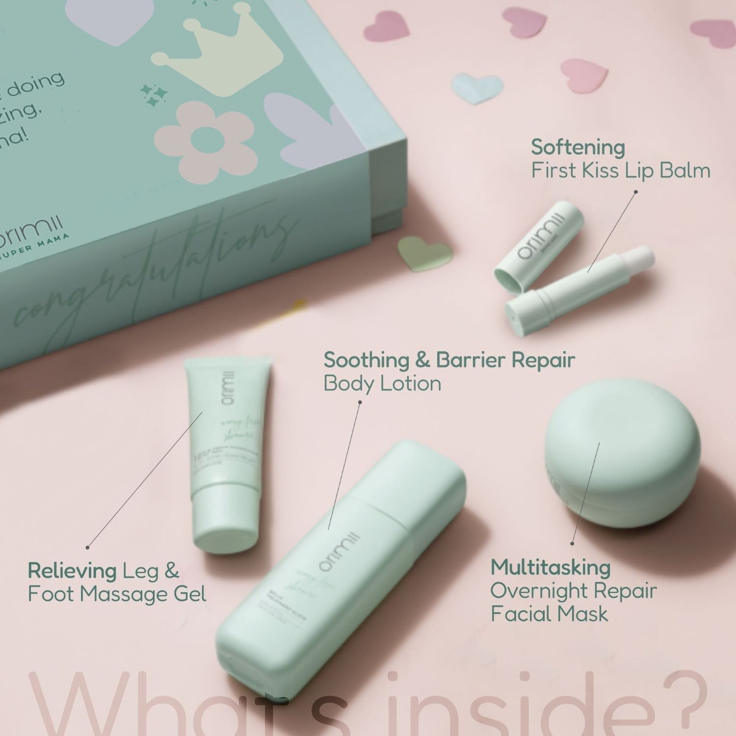Orimii You're Doing Amazing Mama Gift Set 4.33x3.54x2.76in 1.98lb