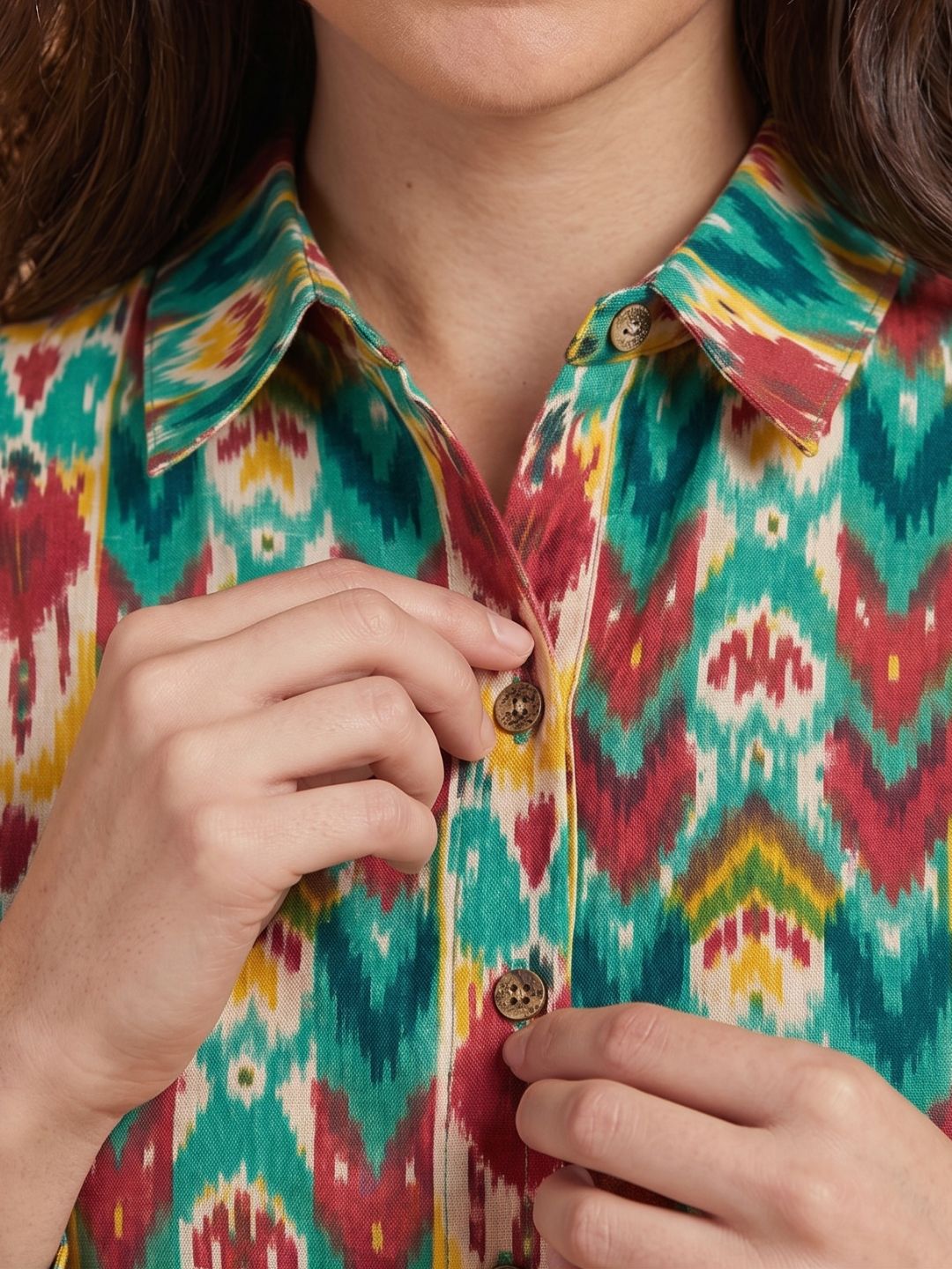 Palette Set Maternity and Nursing Oversized Shirt Multi