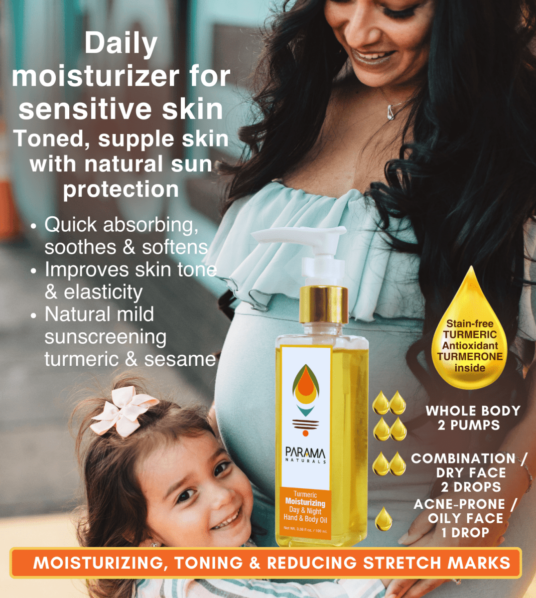 Parama Naturals Baby Shower Gift Set Mom Pregnancy Postpartum Skincare 0.66lb