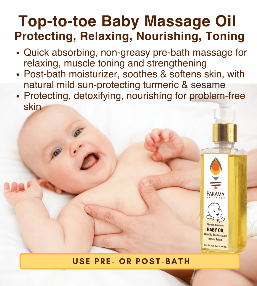 Parama Naturals Baby Shower Gift Set Mom & Baby 0.66lb