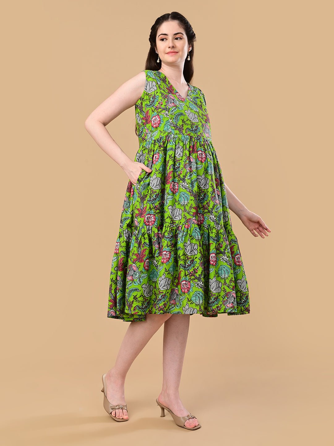  Pastel Pure Maternity and Nursing Dress Multi