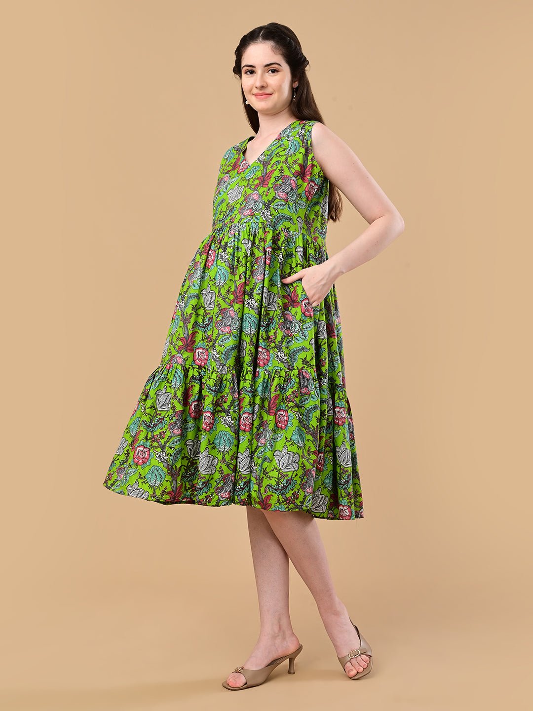  Pastel Pure Maternity and Nursing Dress Multi