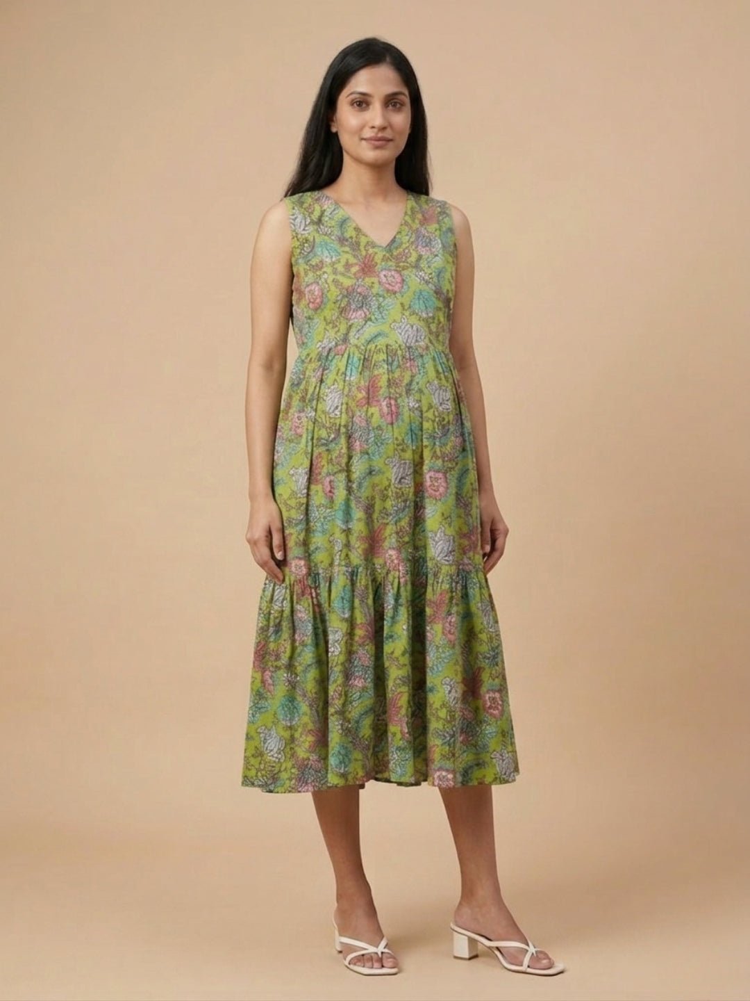  Pastel Pure Maternity and Nursing Dress Multi