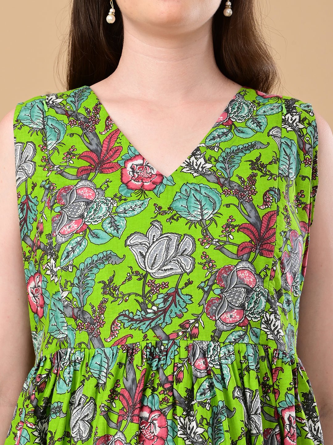 Pastel Pure Maternity and Nursing Dress Multi