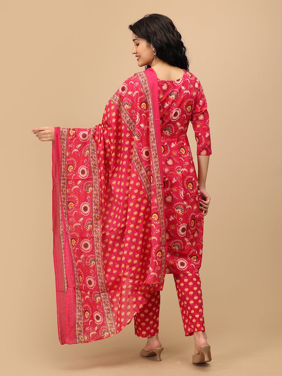  Peony Dream Maternity and Nursing Kurta Set Multi