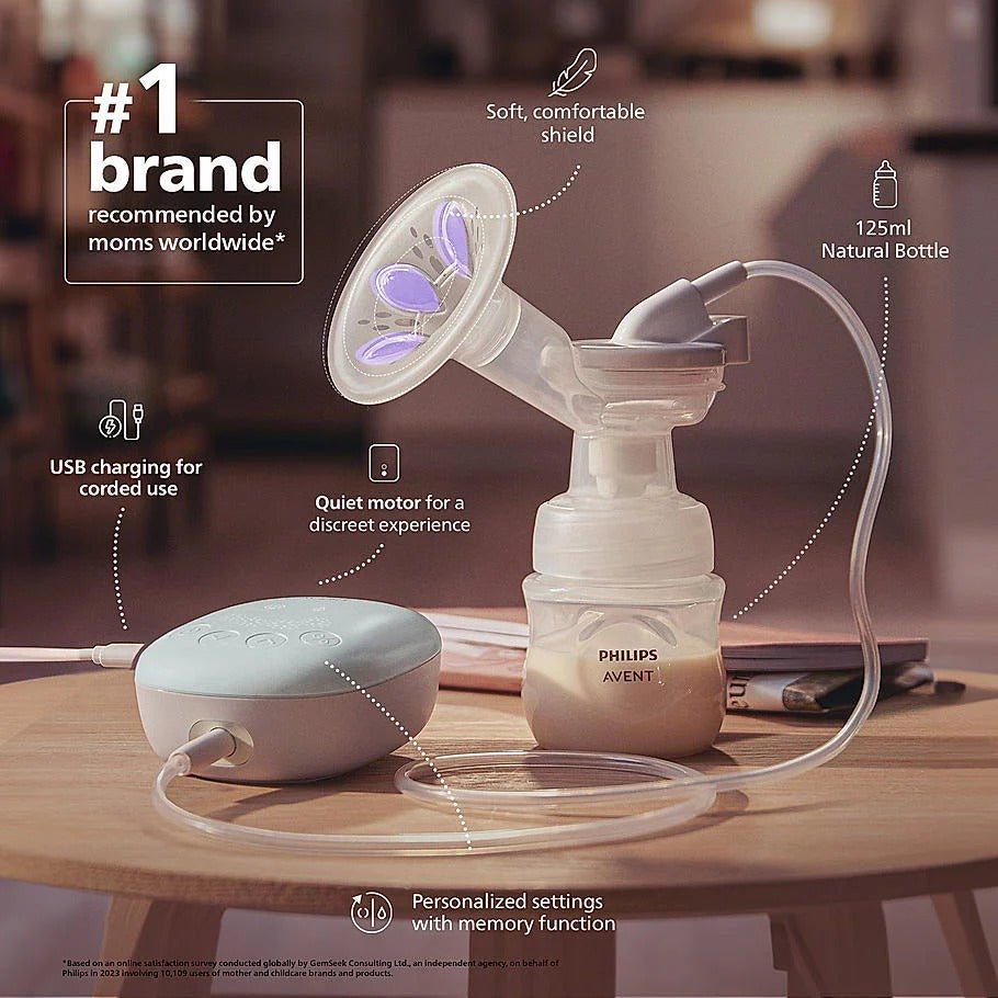 Philips Avent SCF323/11 Single Electric Breast Pump White