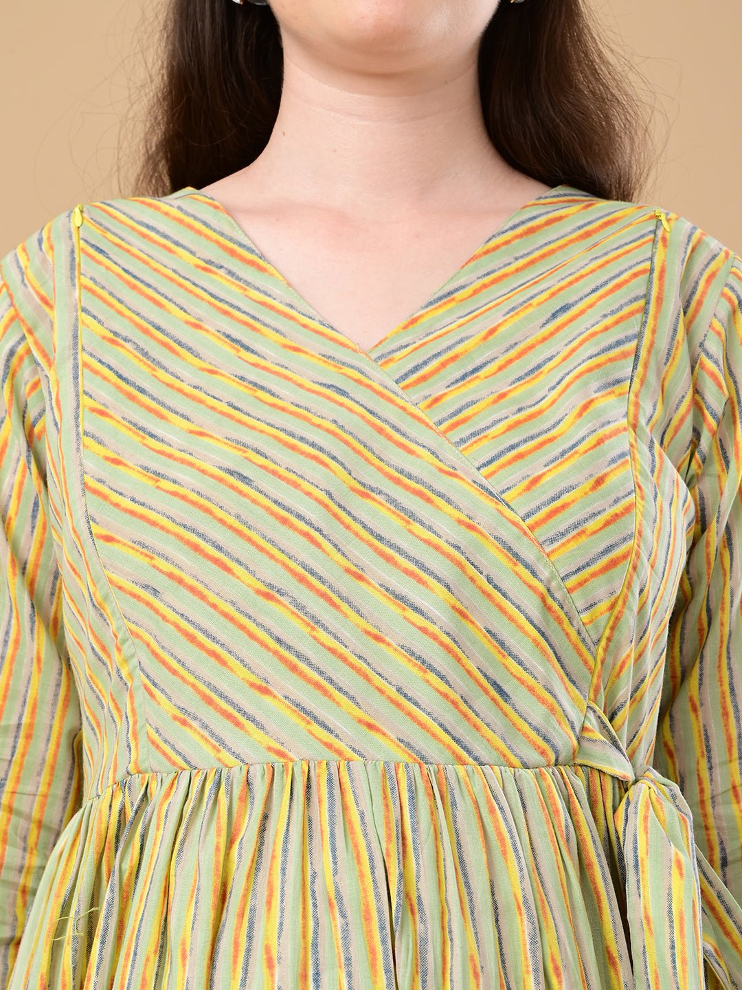  Pixel Pulse Maternity and Nursing Dress Multi