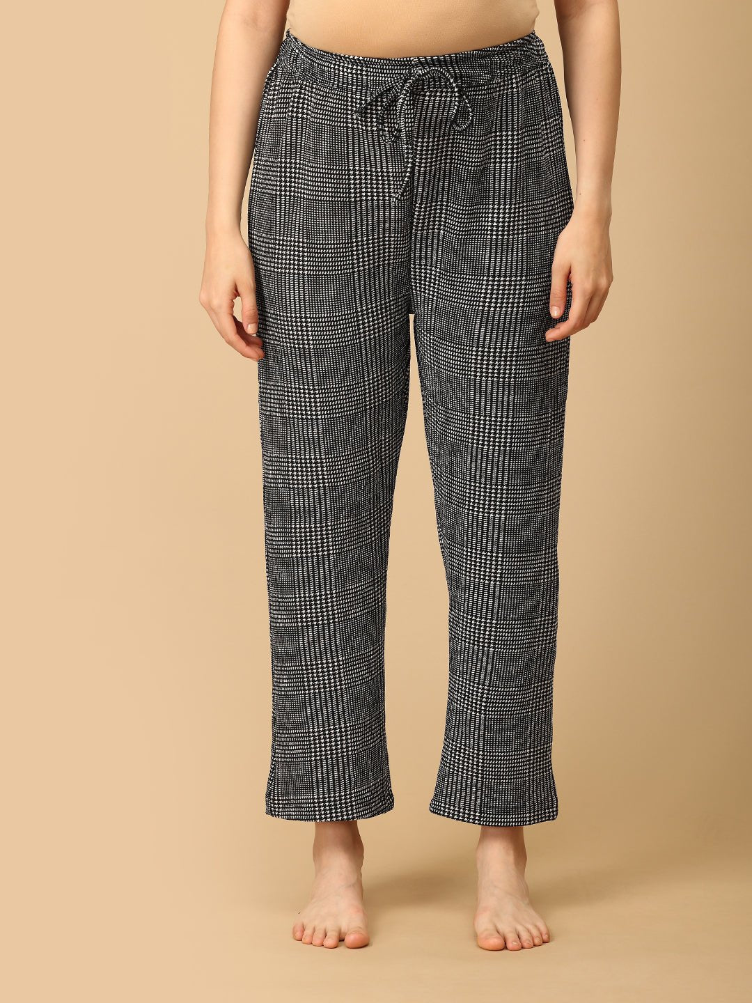  Plaiditude Maternity and Nursing Hoodie Pajama Loungewear Set Black
