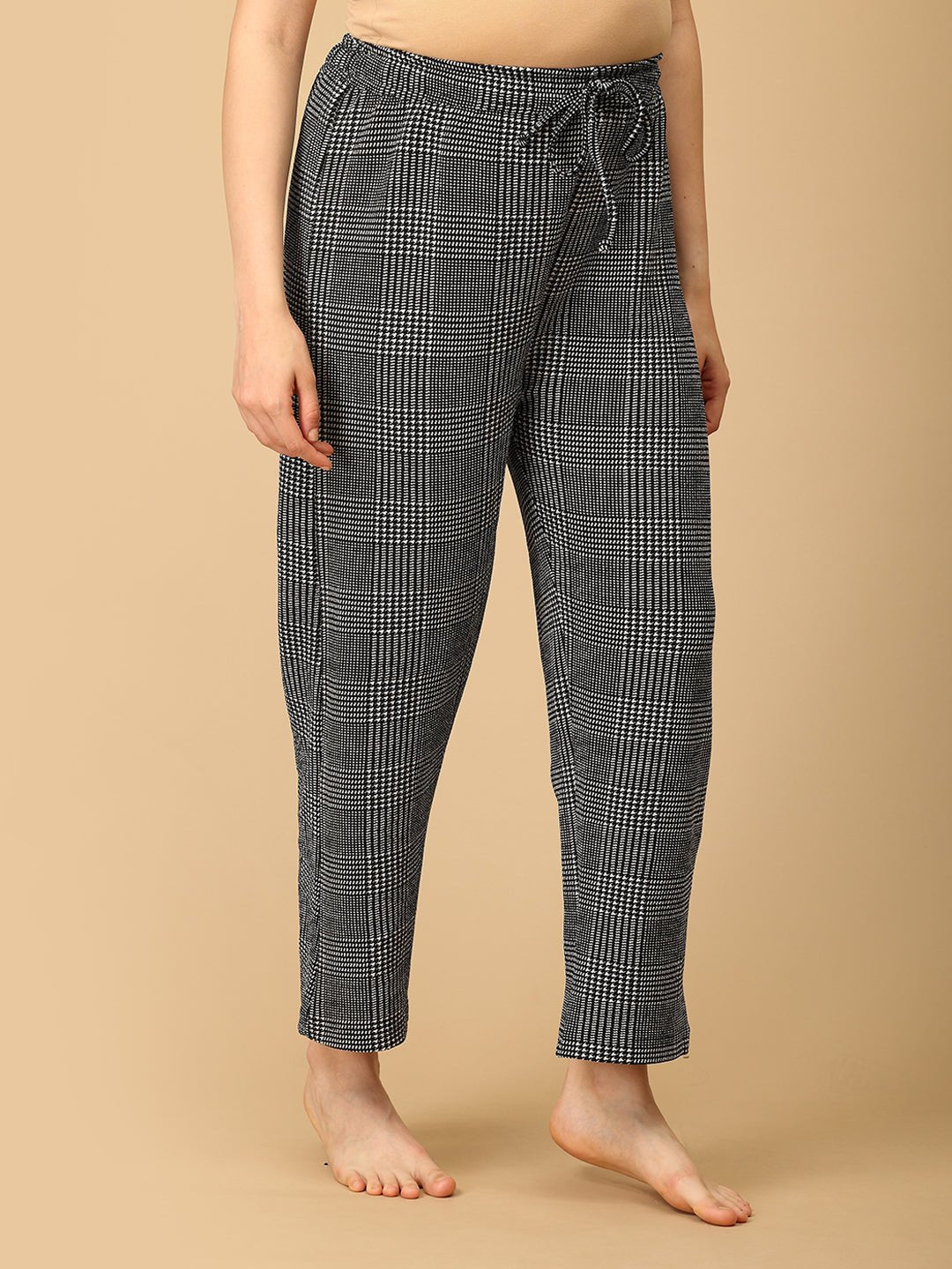  Plaiditude Maternity and Nursing Hoodie Pajama Loungewear Set Black