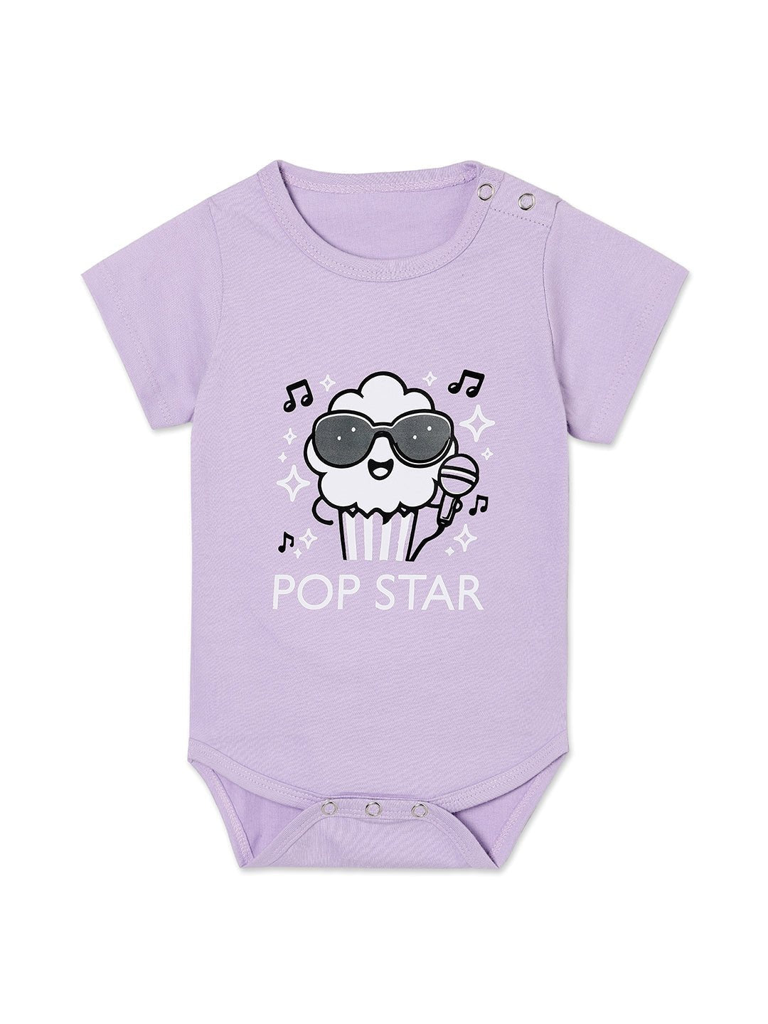 Pop White Cotton Matching Family T-Shirt Twinning Combo Of 2