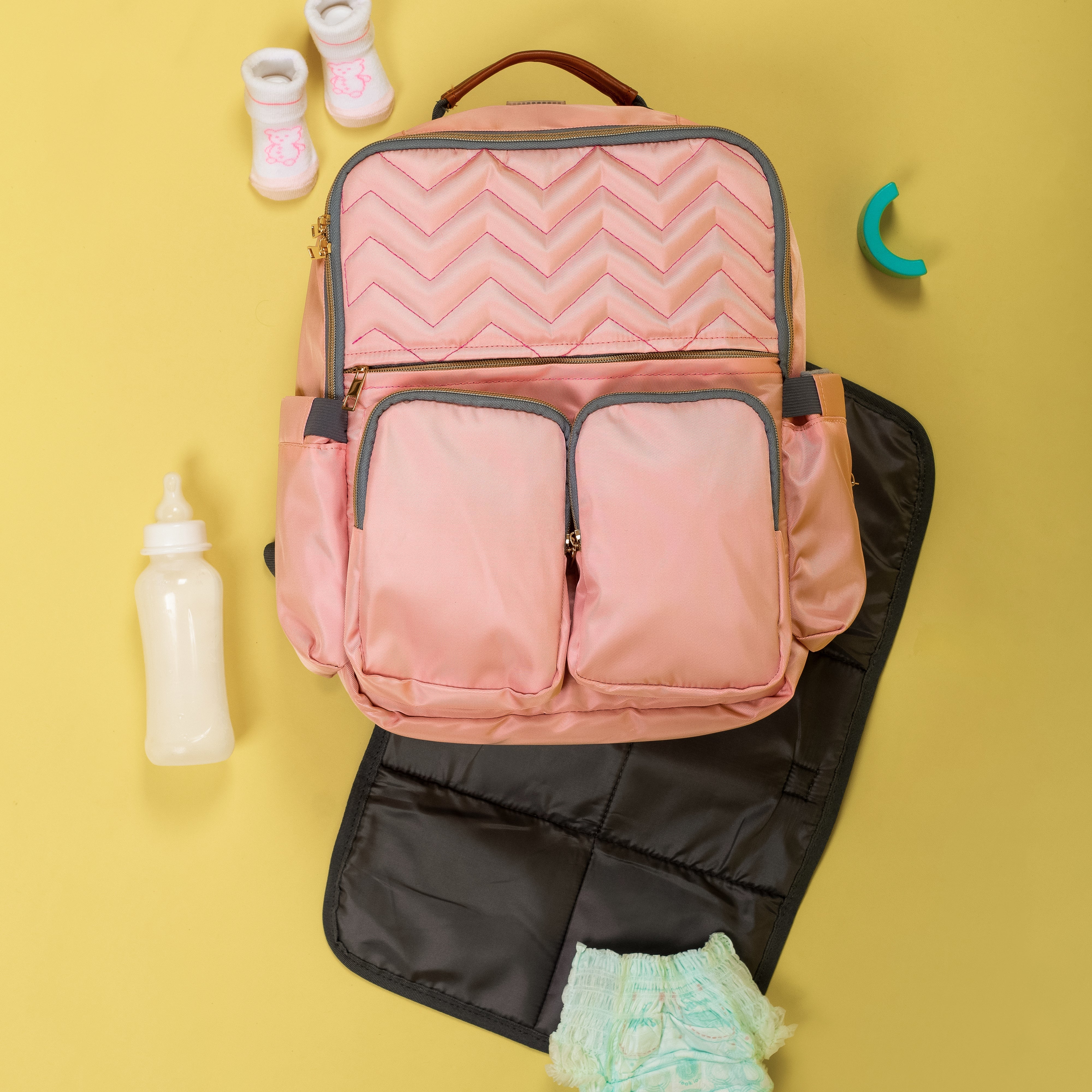  Pretty In Pink Diaper Bag