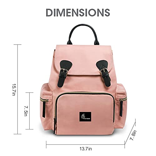 R For Rabbit Caramello Bliss Diaper Bag Pink 2.2lb