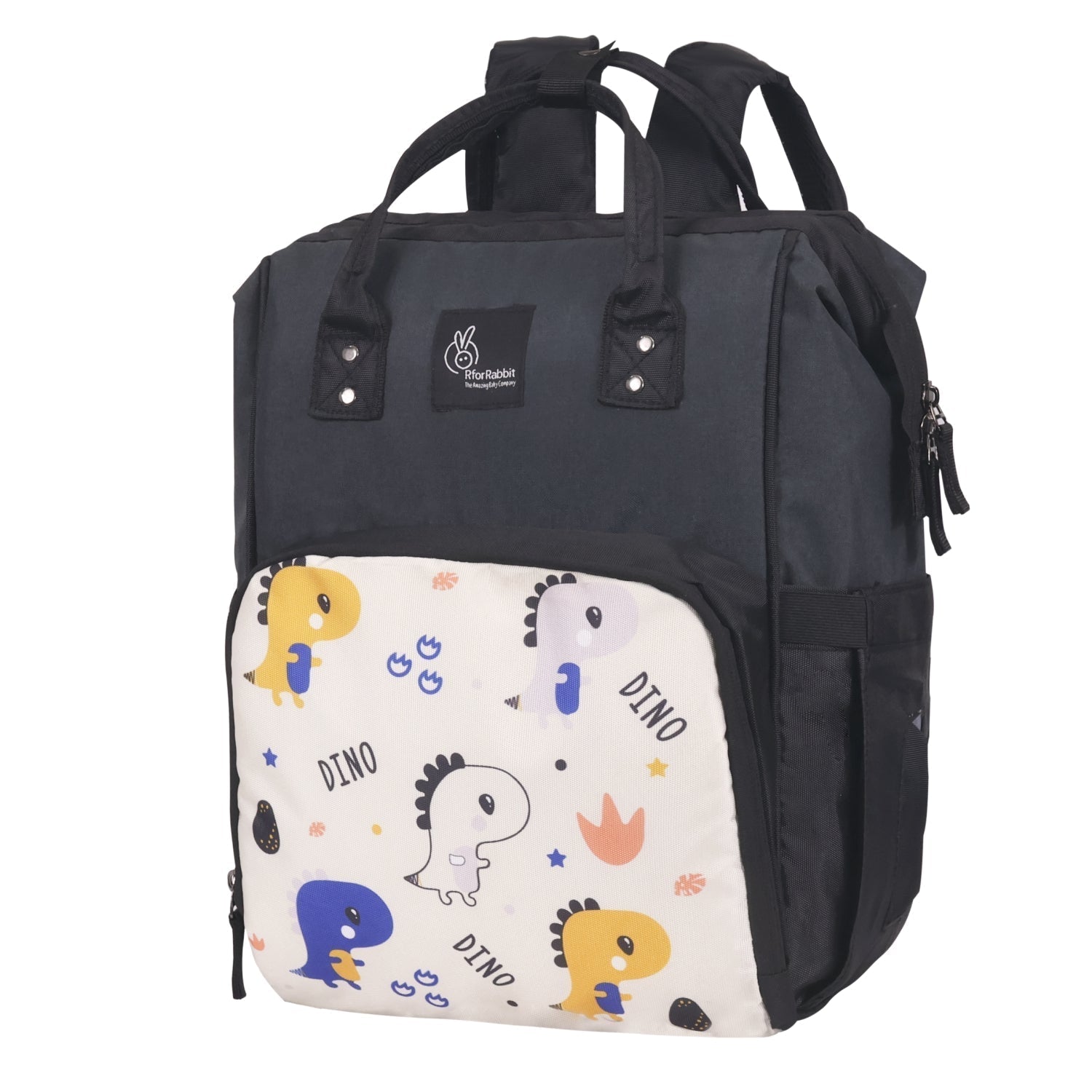 R For Rabbit Caramello Dino Diaper Bag Beige 11.81x8.27x15.75in 1.32lb