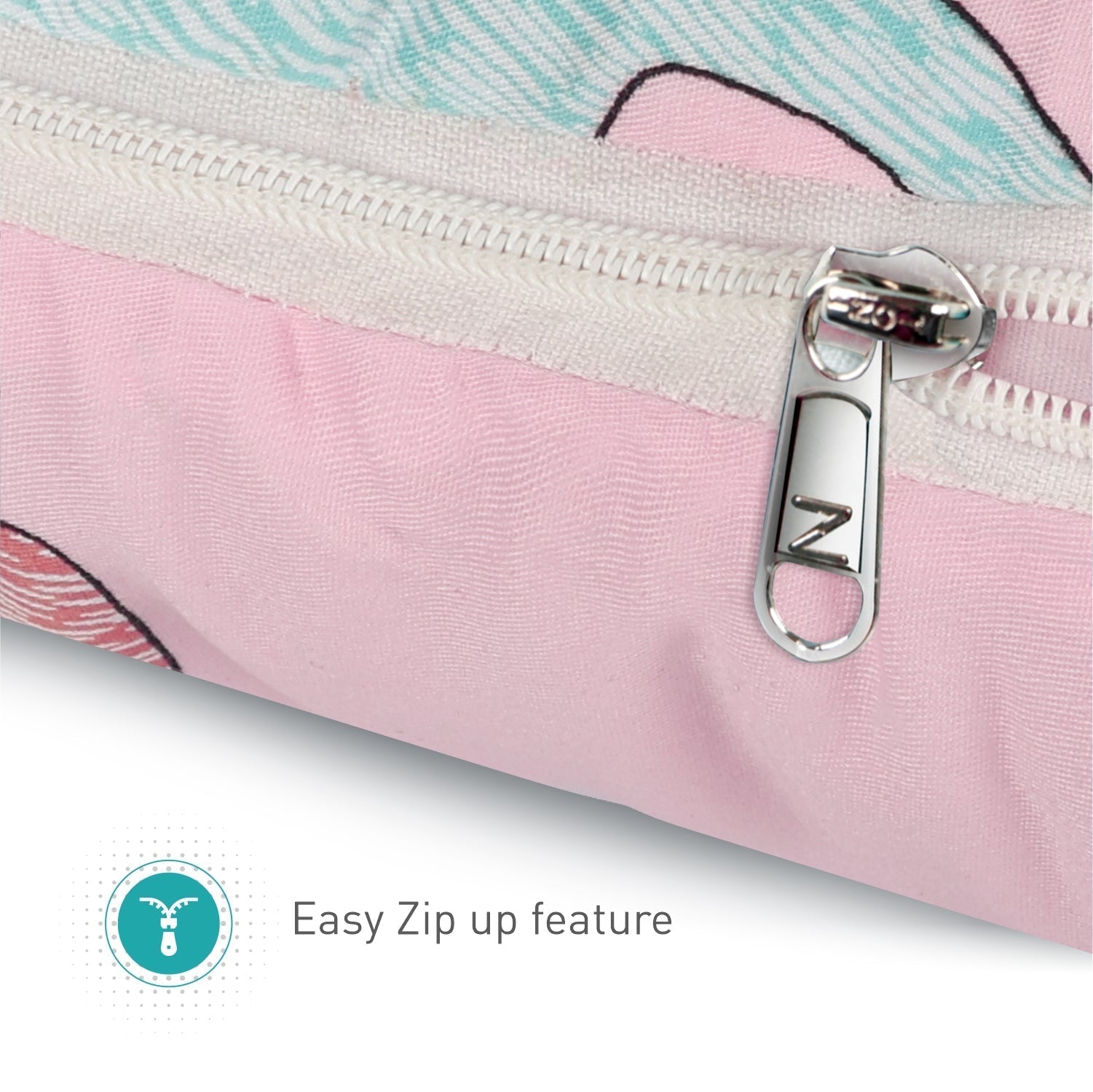 Blush Pink Cotton Snuggy Cozy Carry Nest For Babies