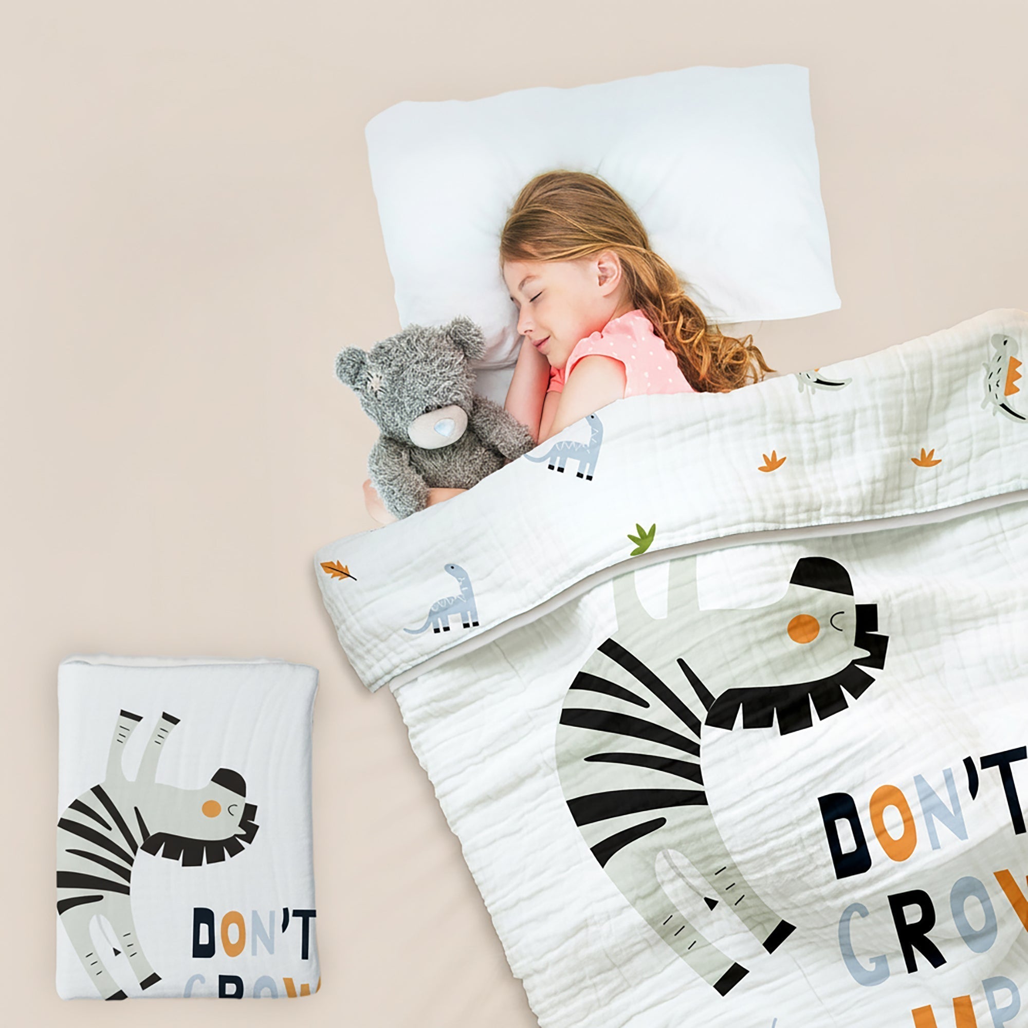 Softkins 1 PC Kids Muslin Cotton Baby Quilt