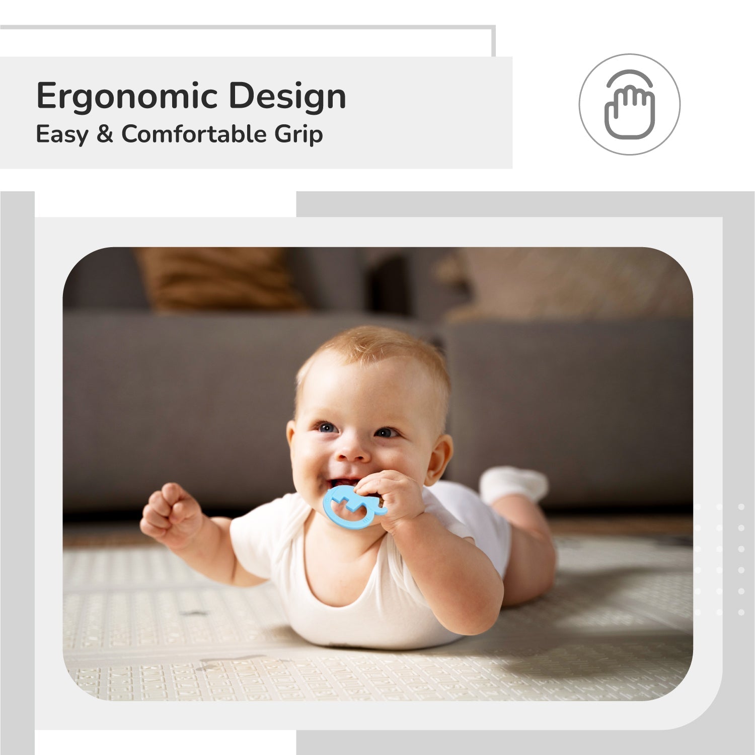 Tiny Bites Zoobie BPA Free Silicone Teethers For Babies