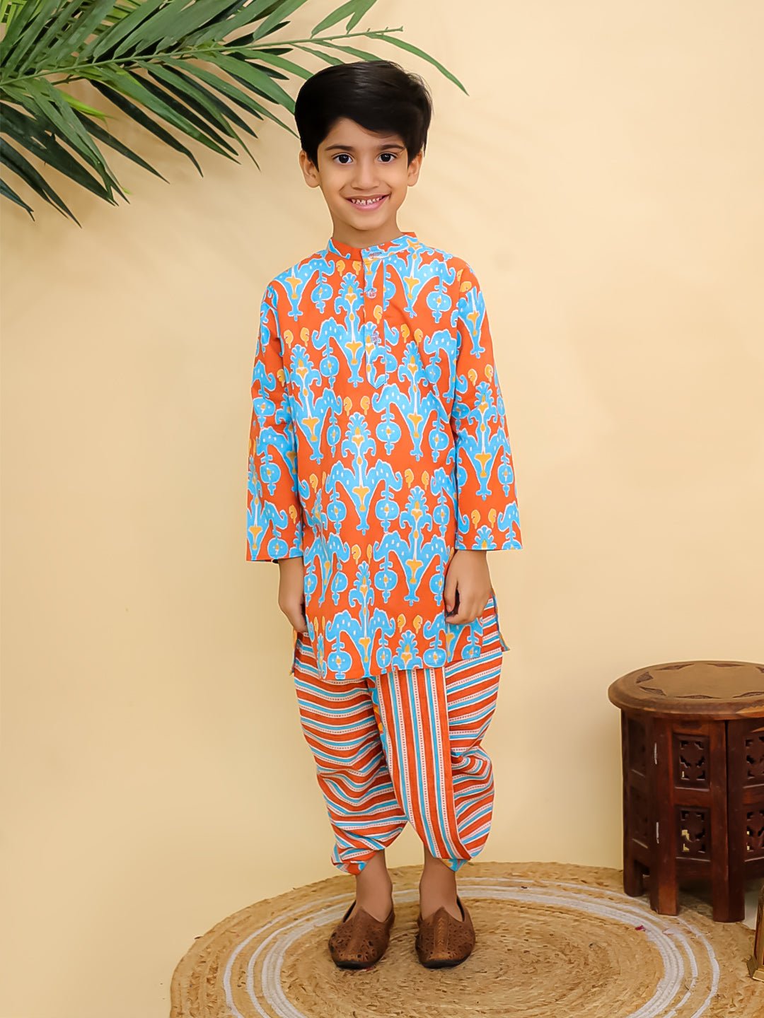 Rustic Roots Boys Dhoti Kurta Set