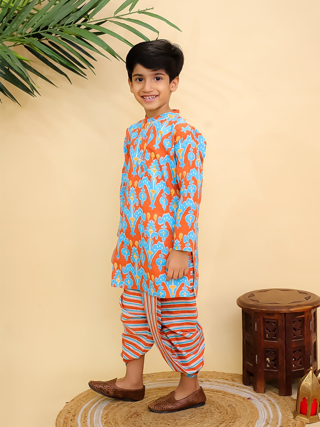Rustic Roots Boys Dhoti Kurta Set