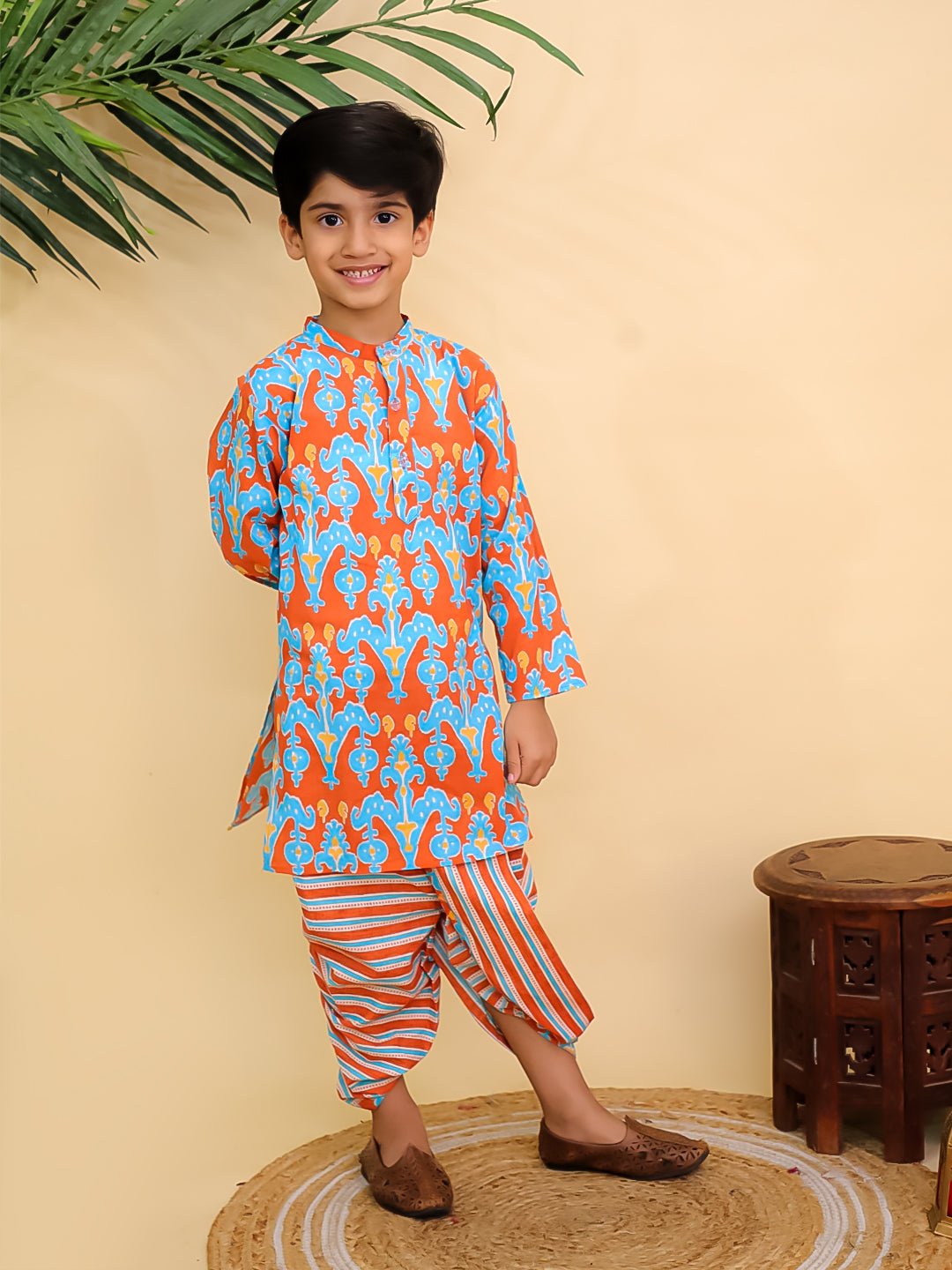 Rustic Roots Boys Dhoti Kurta Set