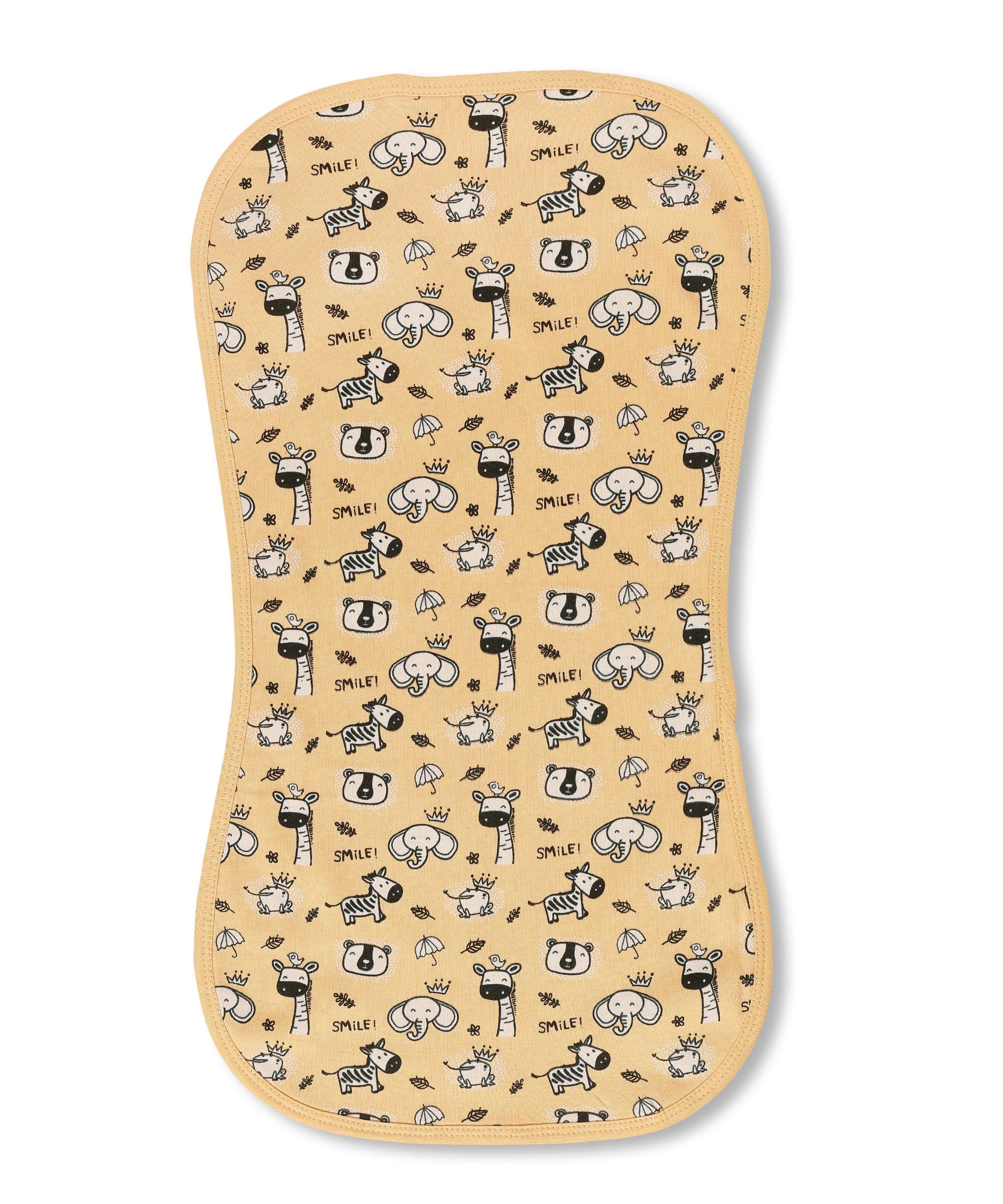Rusty Jungle 100% Cotton Muslin Burp Cloth For Babies