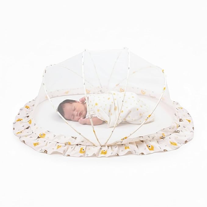 360° Protection Foldable Breathable Mesh Mosquito Net For Babies