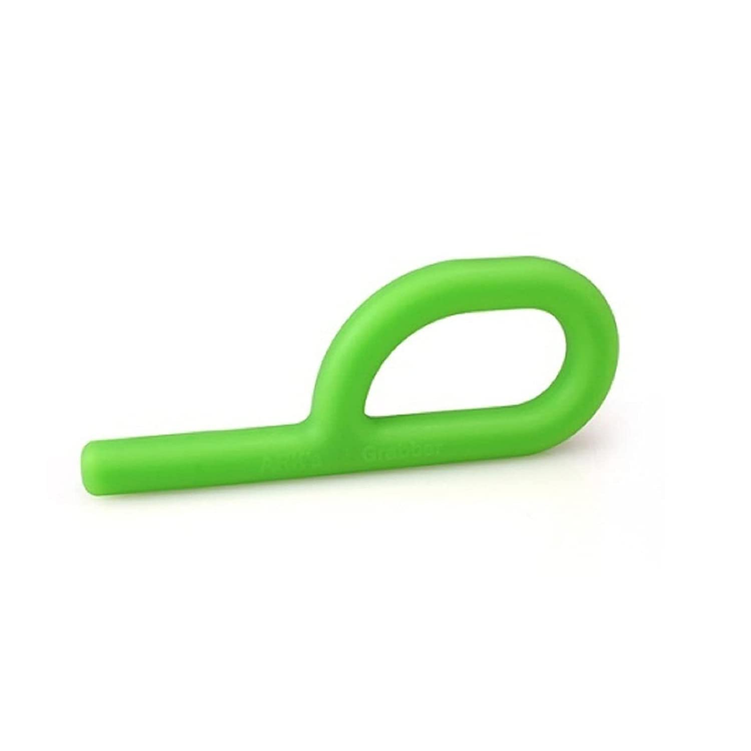 Safe O Kid Green Silicone P-Shape Chewy Tube Pack Of 1 For Babies