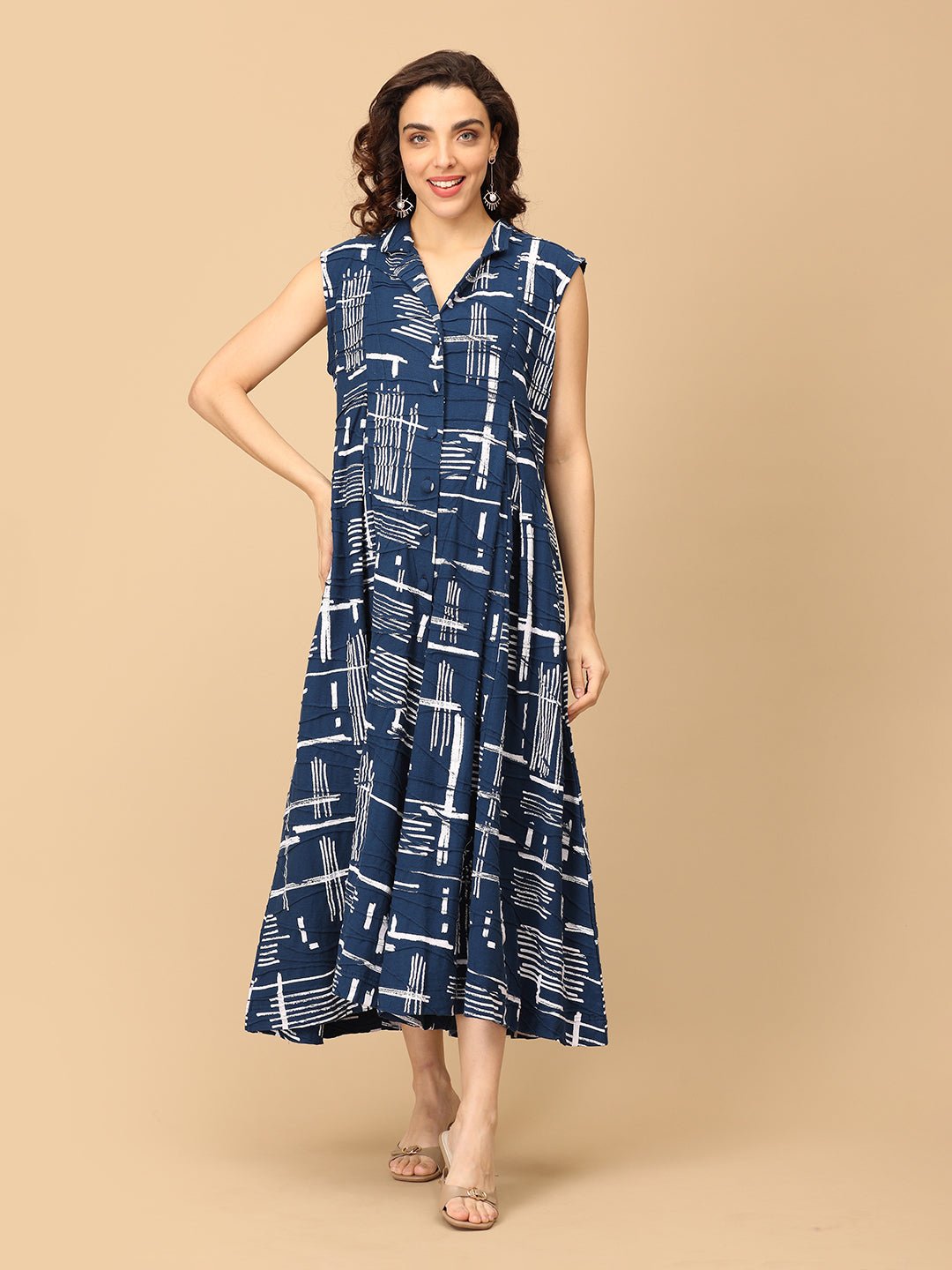  Sharp in Splash Maternity and Nursing Jumpsuit Multi