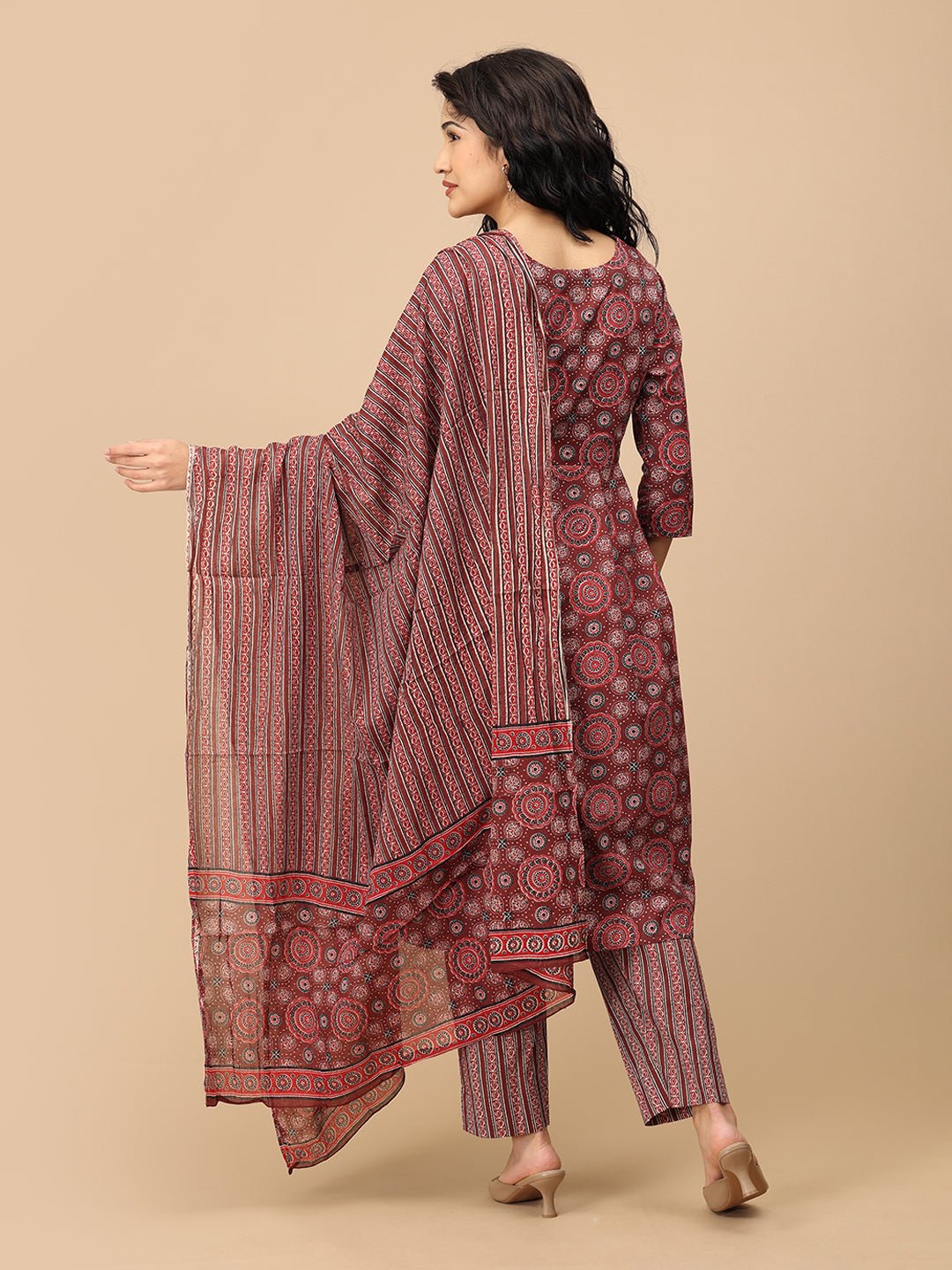  Sienna Bloom Maternity and Nursing Kurta Set Multi