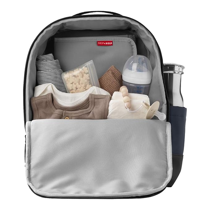 Skip Hop Flex Diaper Bag Backpack Navy 12.5x8.25x15.5in 3.09lb
