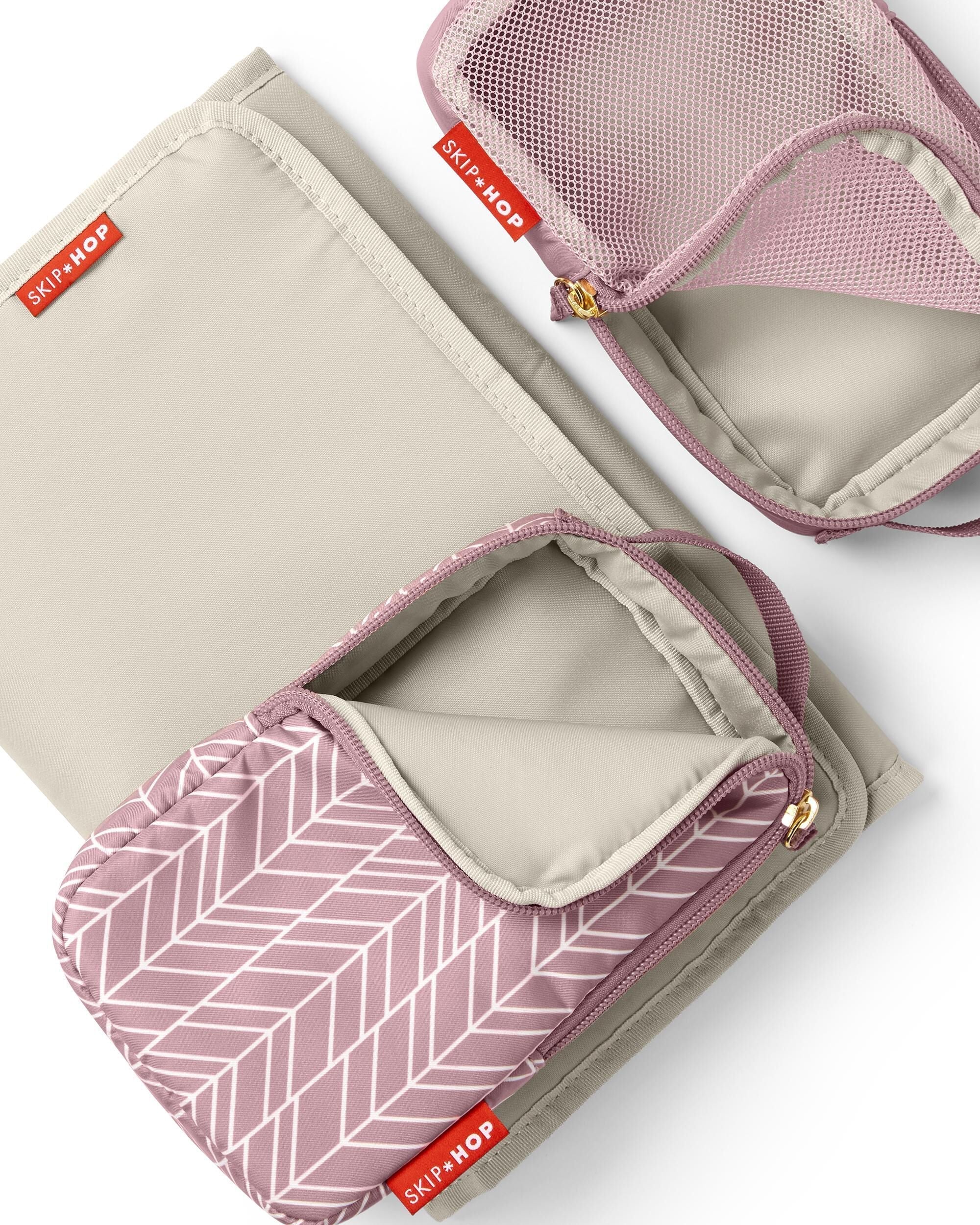 Forma Pink Lightweight Quilted Diaper Backpack For Babies