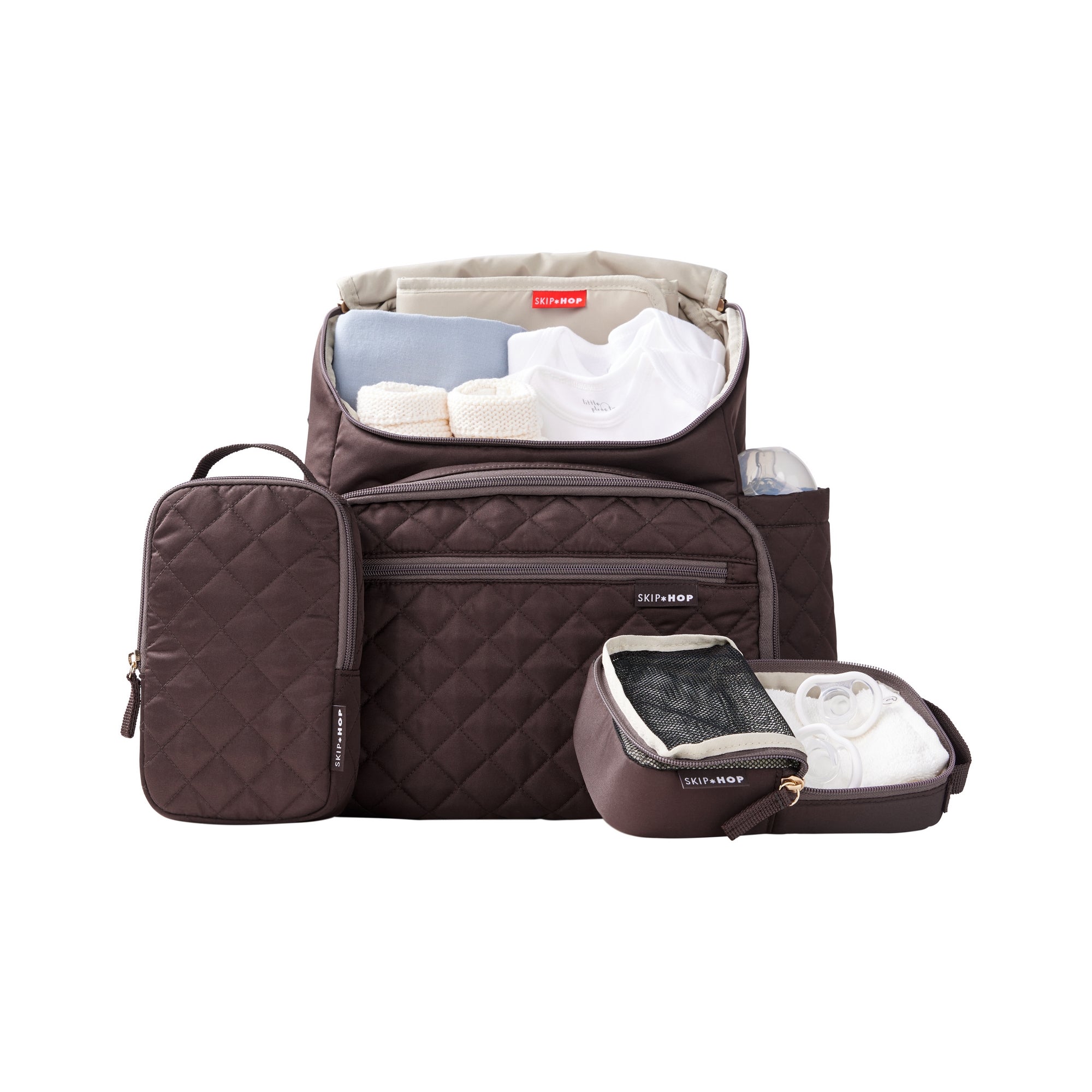Skip Hop Forma Diaper Backpack Chocolate 16x8x14in 3.09lb