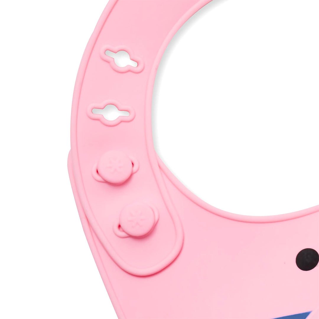 Butterfly Zoo Fold & Go Silicone Bib For Babies