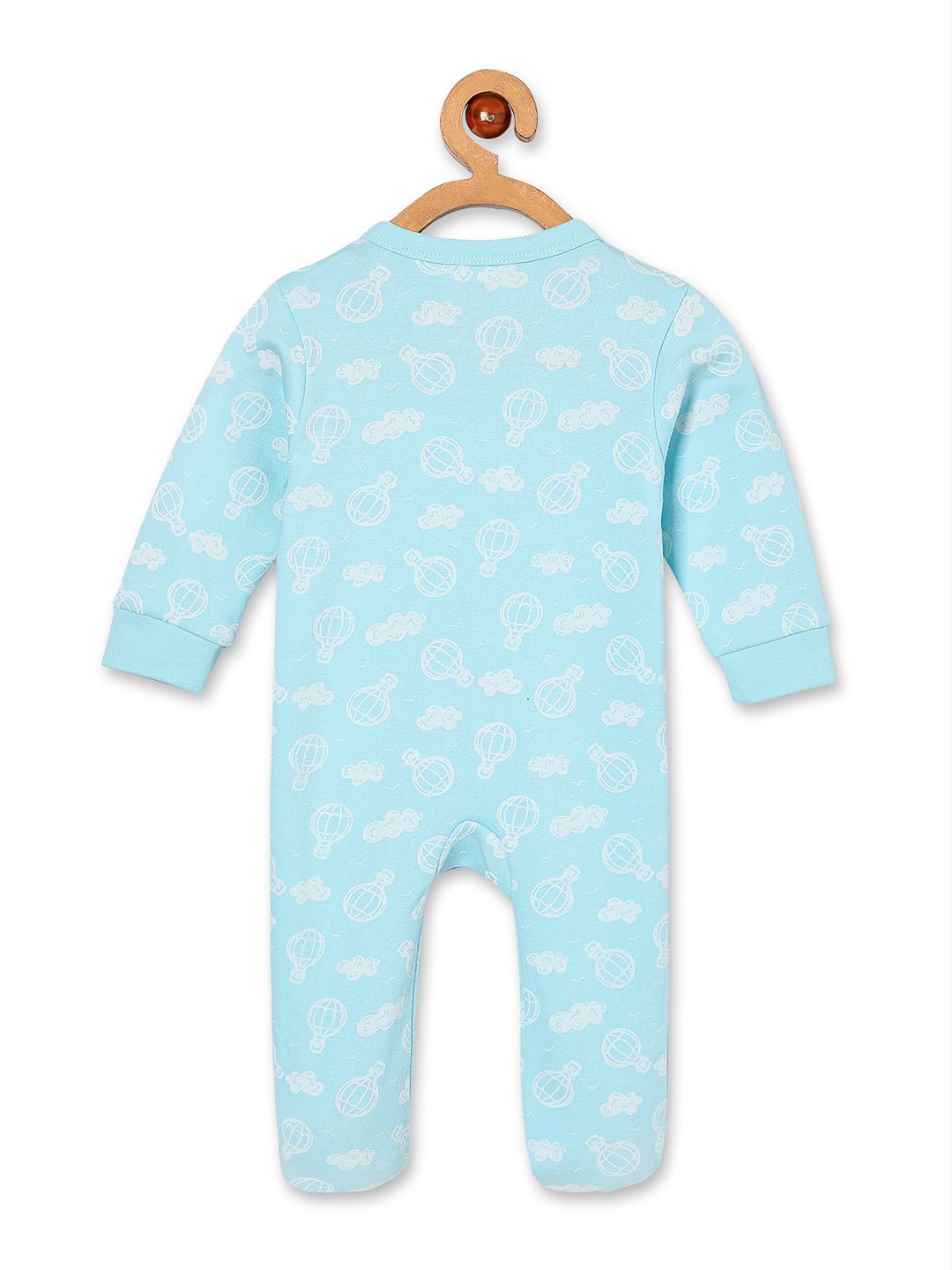  Sky Drift Infant Zipper Romper