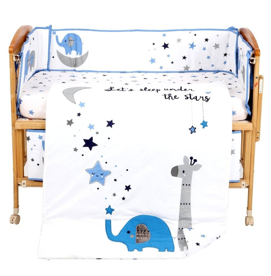 Sleep Under The Stars Applique Cotton Baby Comforter For Kids