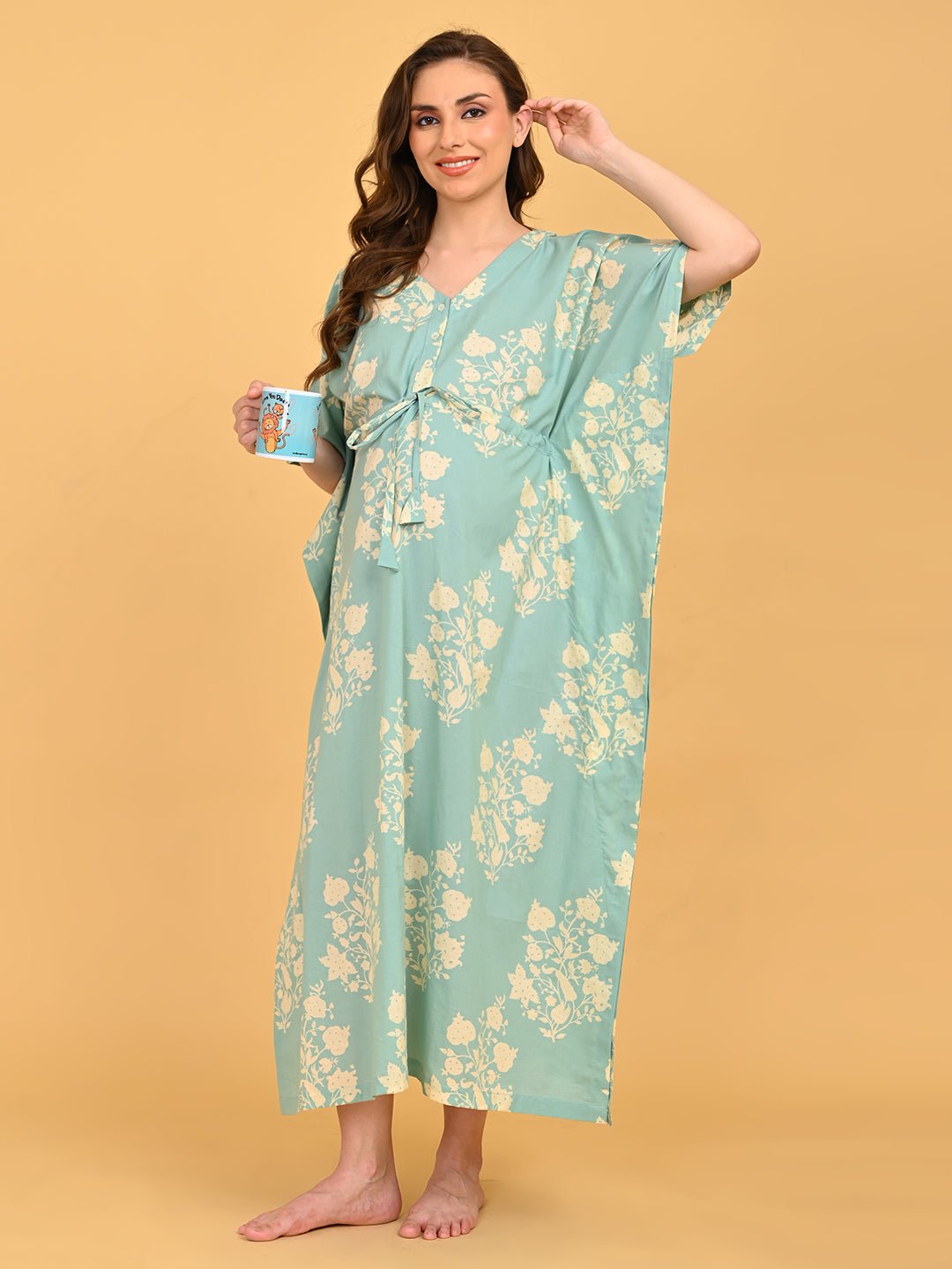  Splash Story Maternity and Nursing Kaftan Nighty Multi