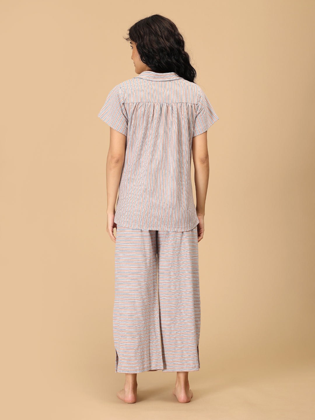  Stripe Me Snoozy Maternity and Nursing Nightwear Set Multi