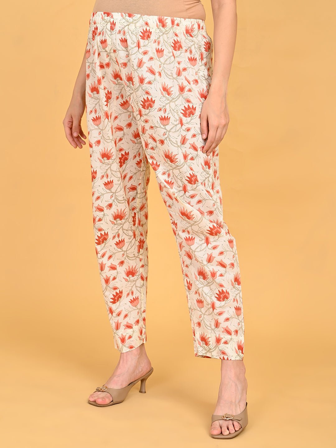  Sukoon Ensemble Maternity and Nursing Kurta Set Off White