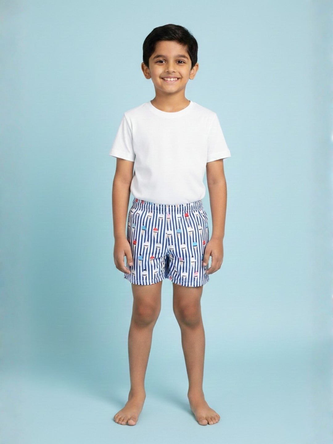 Sundea Splash Icecream Print Boys Swim Shorts