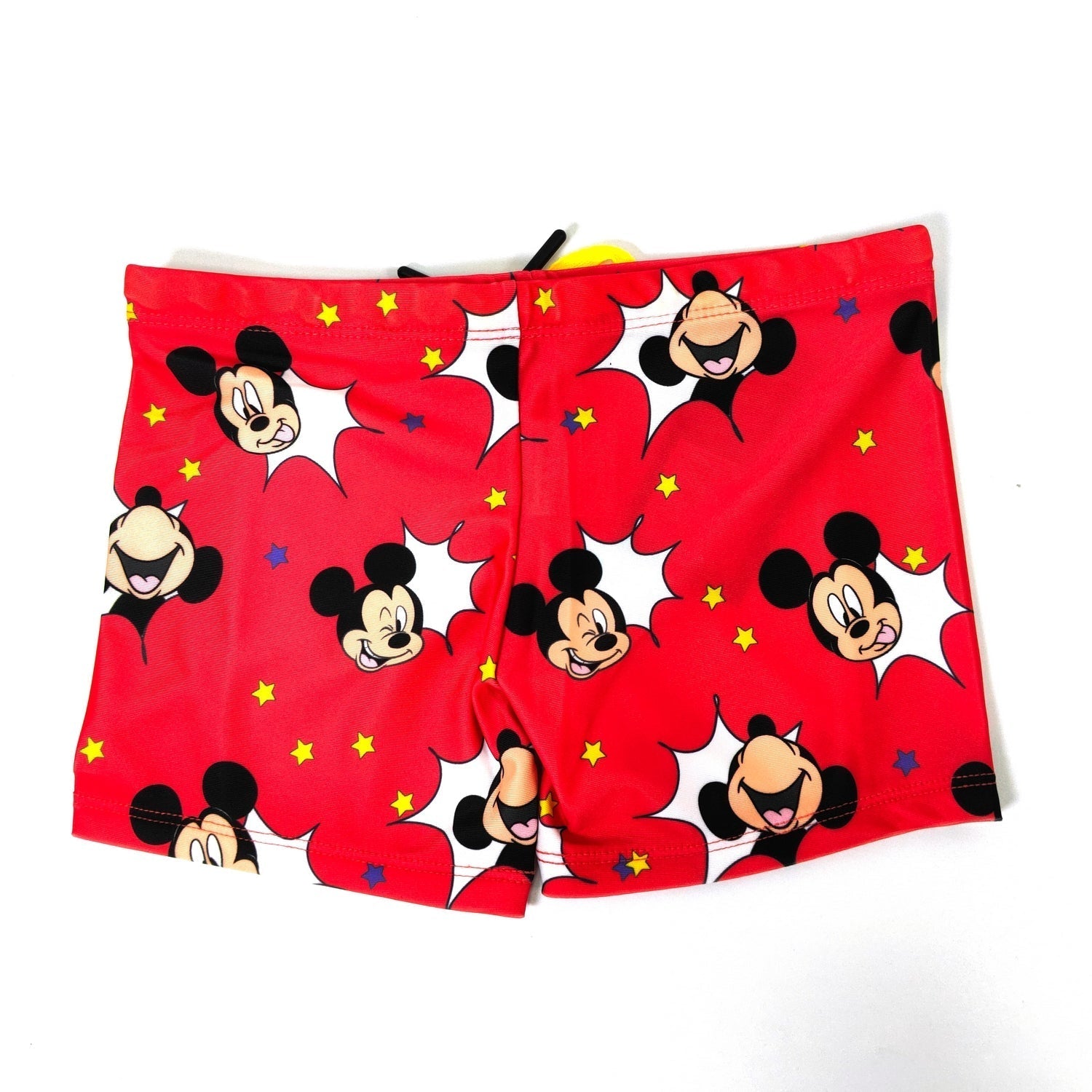 Mickey Boys Character Print Polyester Spandex Swim Trunks