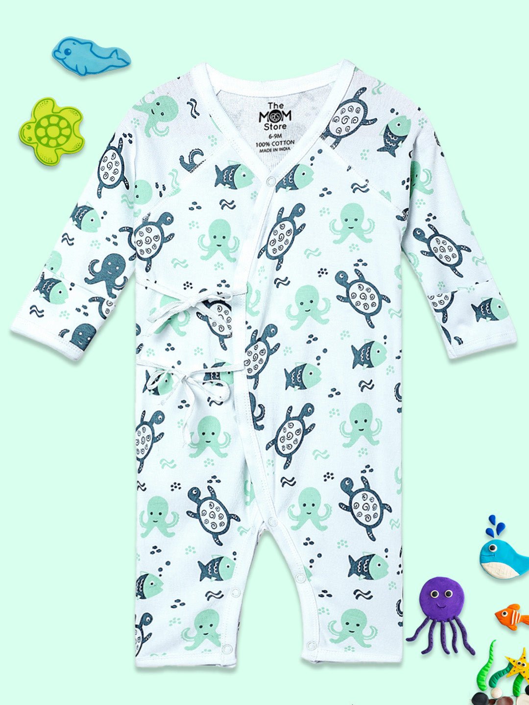  Under the Sea Infant Jabla Style Romper