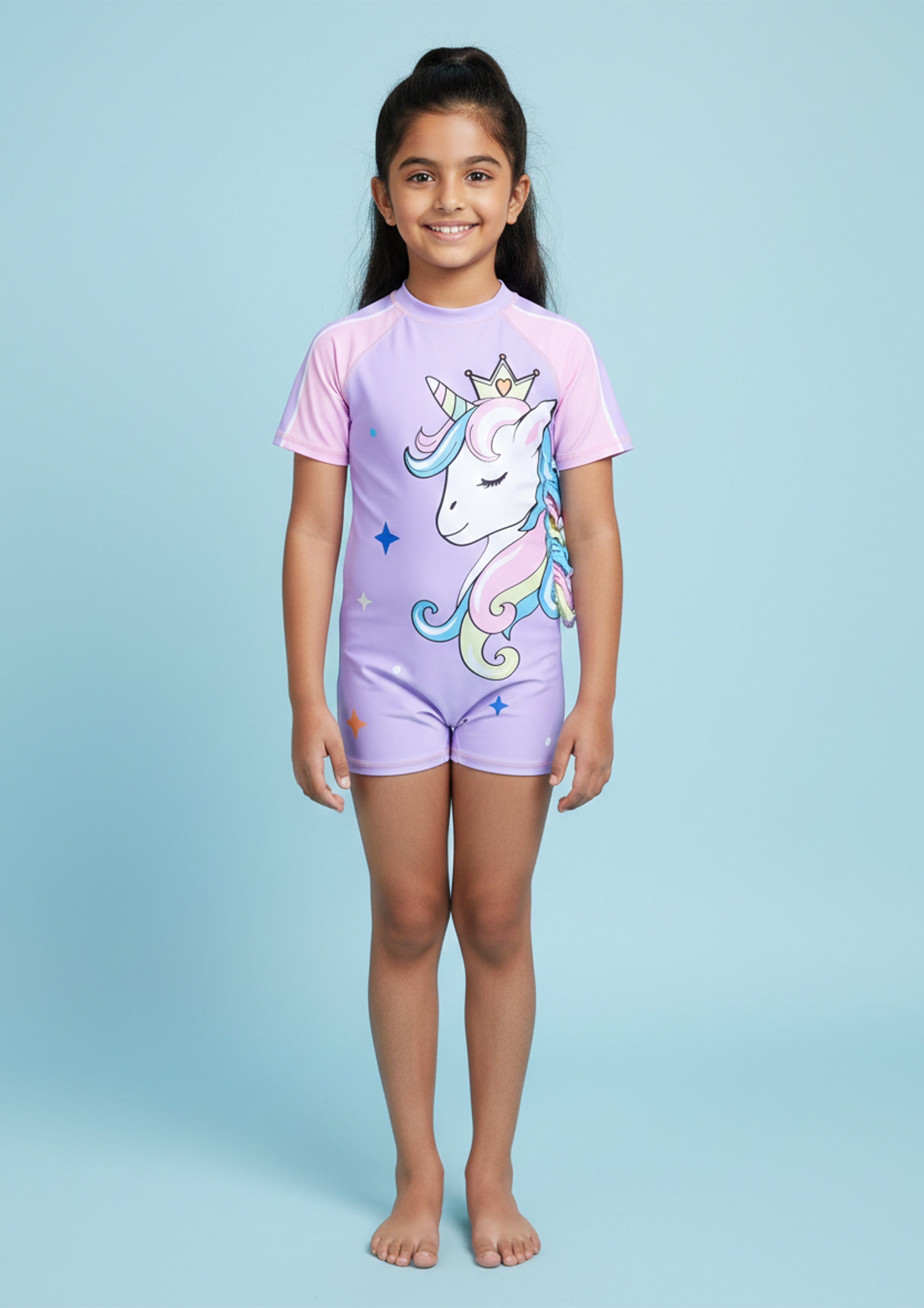 Unicorn Splash Girls Swimsuit