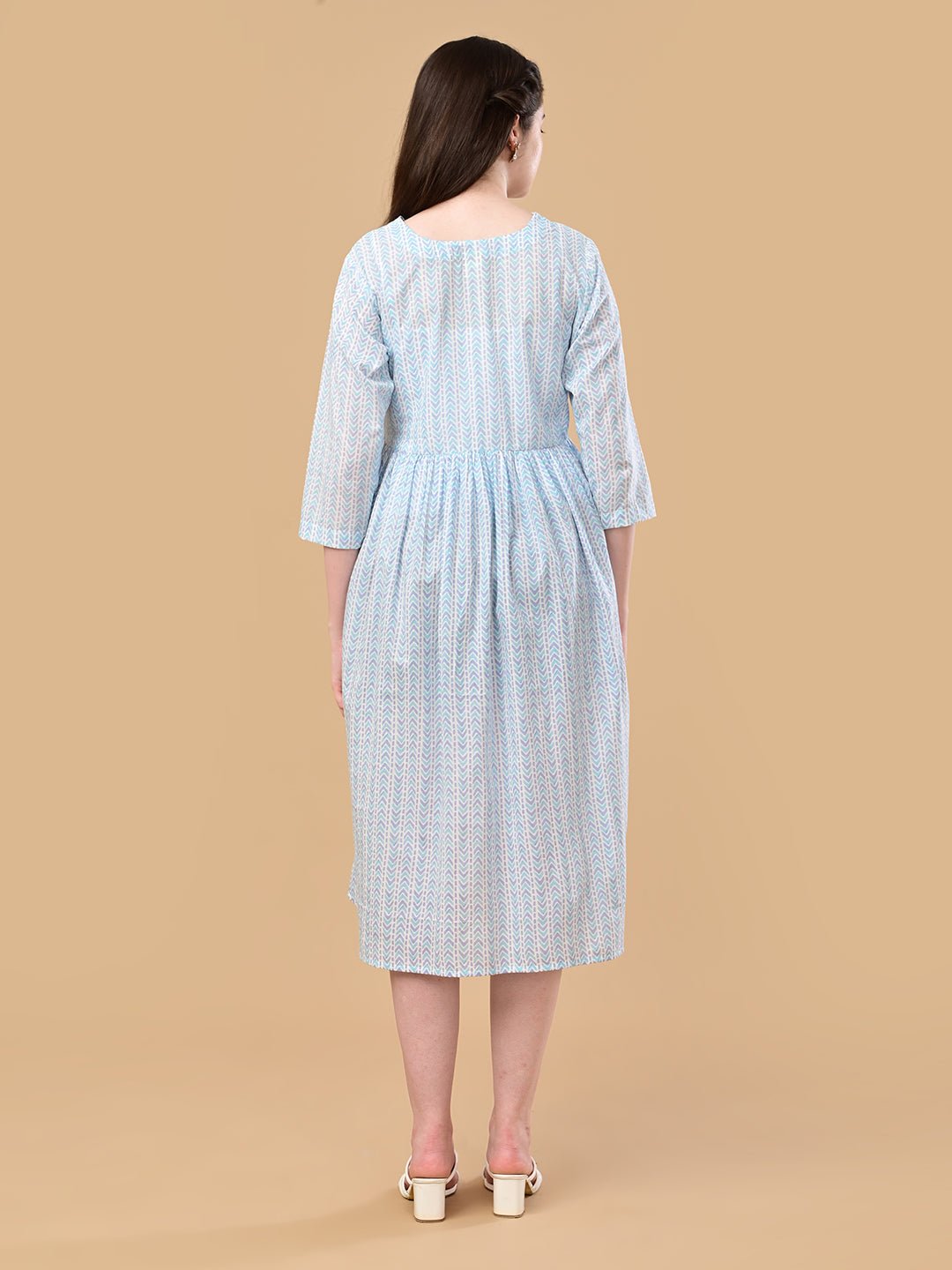  Urban Kaleido Maternity and Nursing Dress Multi