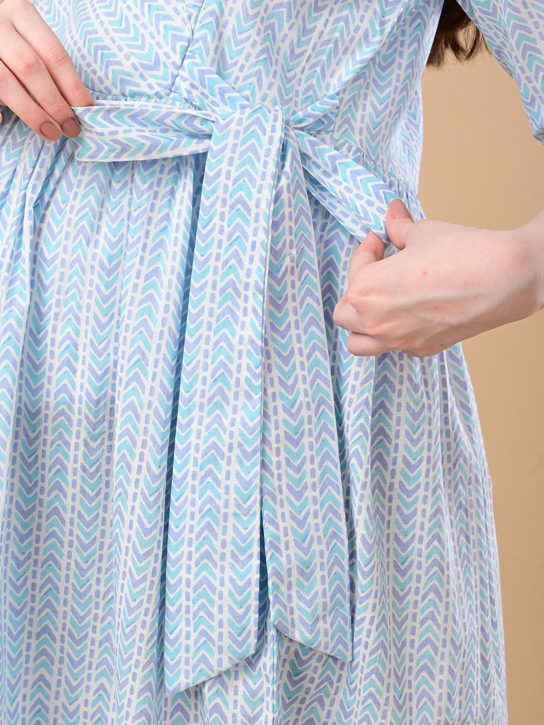  Urban Kaleido Maternity and Nursing Dress Multi