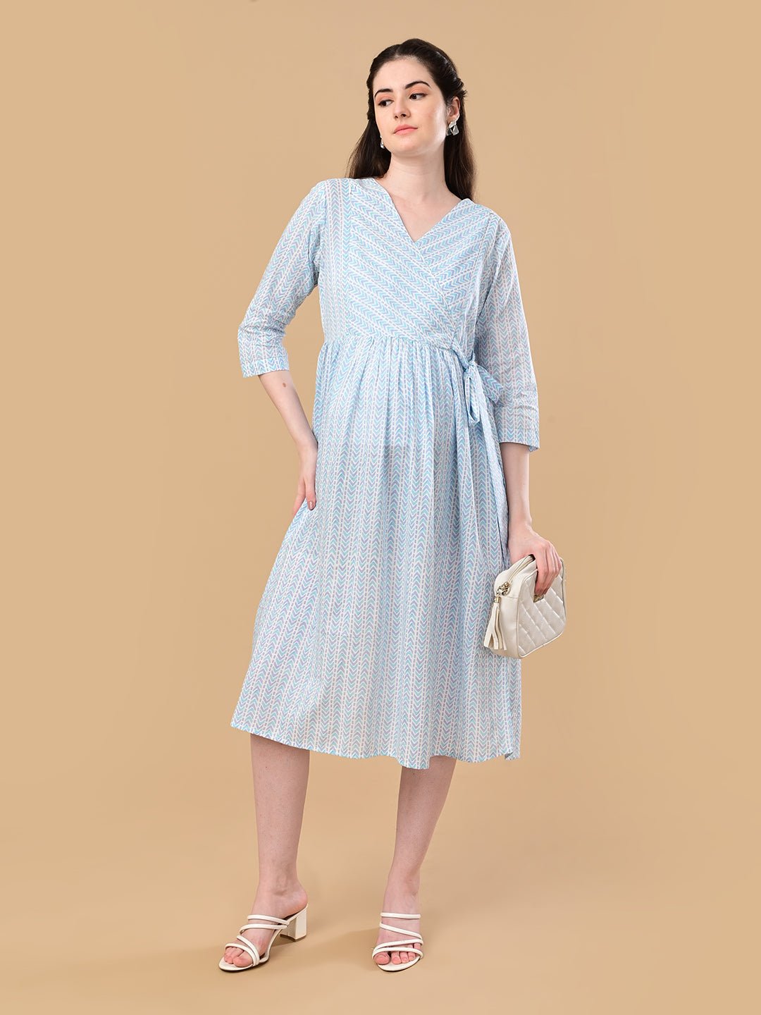  Urban Kaleido Maternity and Nursing Dress Multi