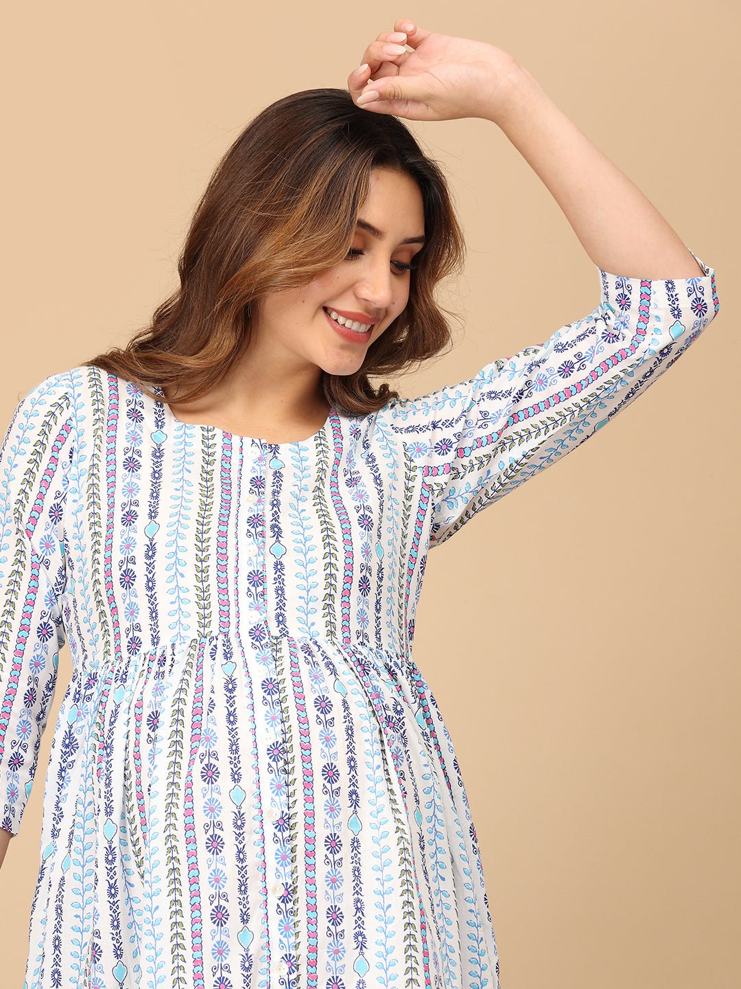  Whiff of Wonder Maternity and Nursing Dress Multi