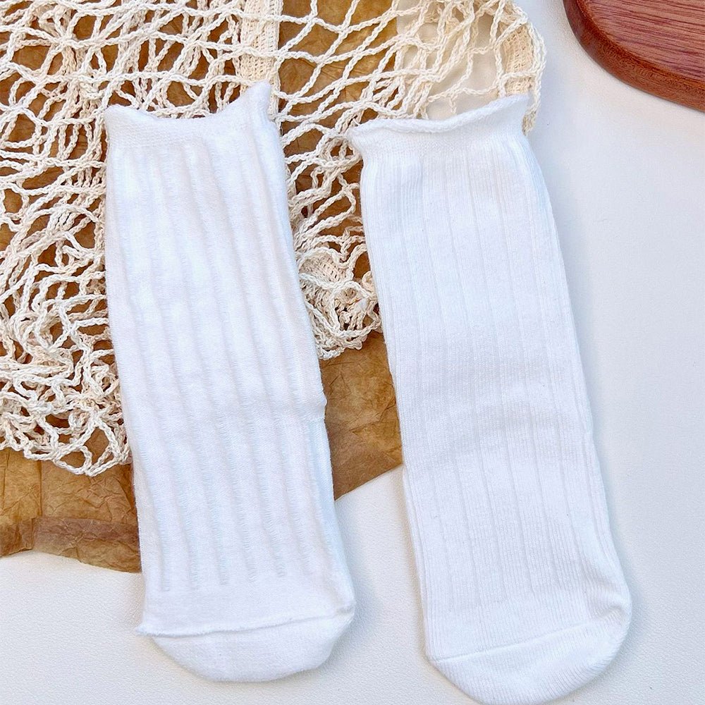 Little Surprise Box White Santa Stockings Christmas Ankle Socks