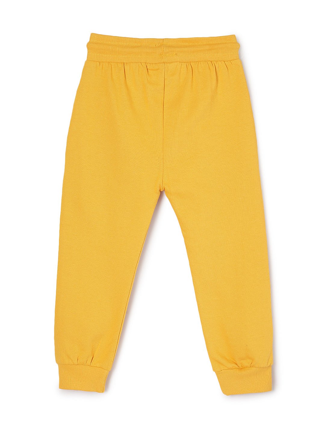  Yellow Winter Fleece Sweatpants For Kids